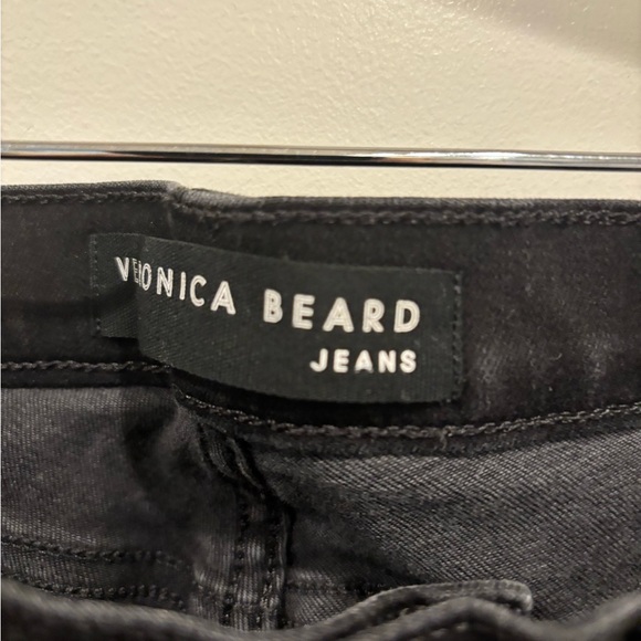 VERONICA BEARD Onyx Black Skinny Jeans Size 30 - Picture 2 of 6